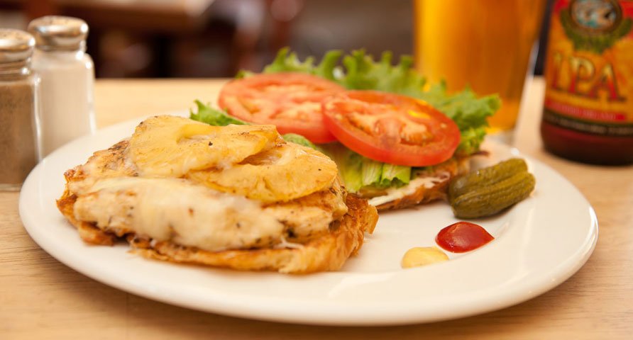 <h2>Chicken Pineapple Croissant</h2>